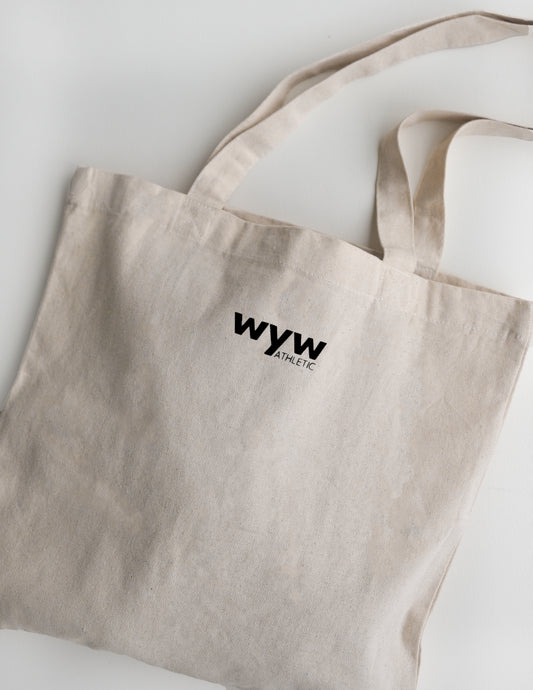 WYW Athletic Canvas Tote Product Picture
